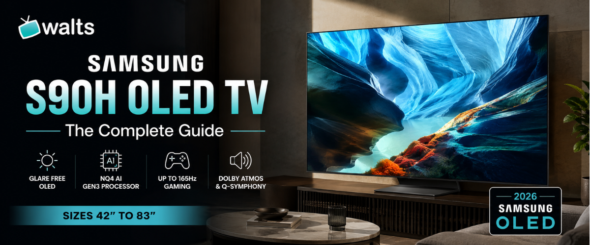 Samsung S90H gaming performance with support up to 165Hz