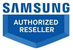 SAMSUNG brand authorized seller badge