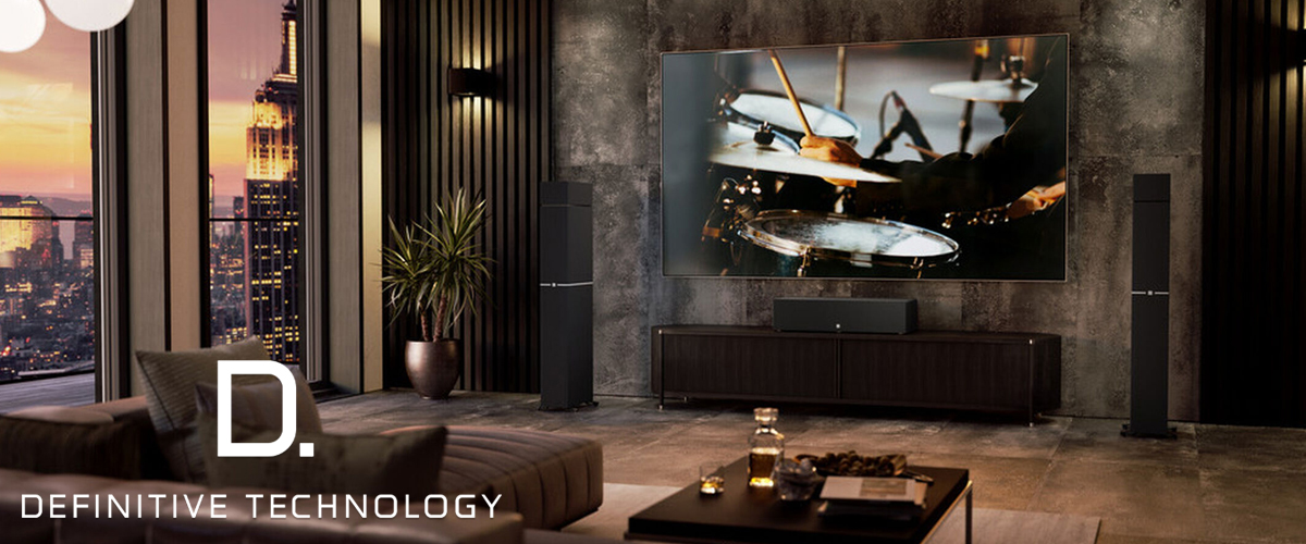 Definitive Technology brand banner image