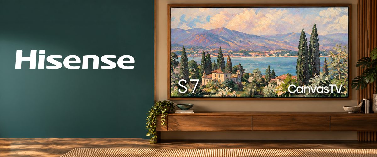 Hisense brand banner image