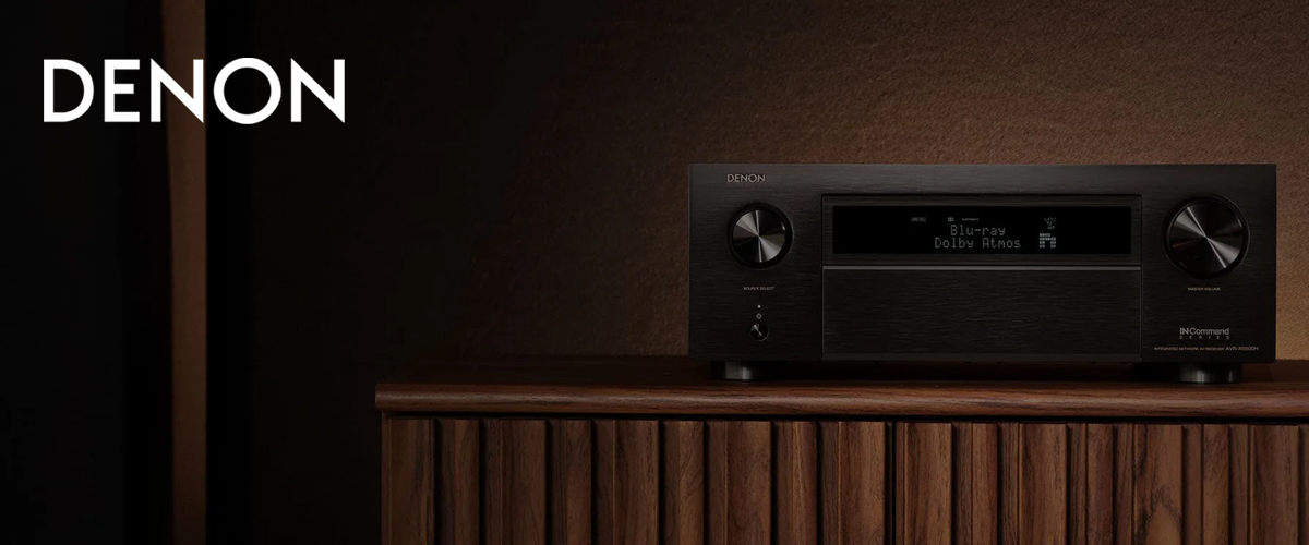 DENON brand banner image