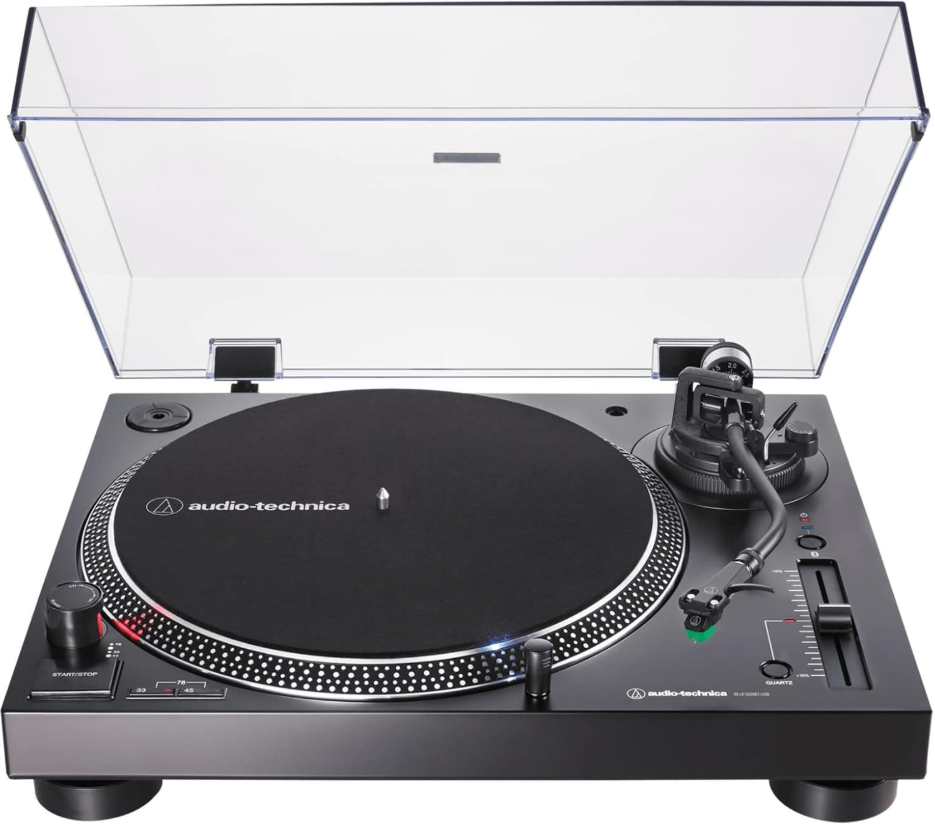 AT-LP120XBT-USB-BK front