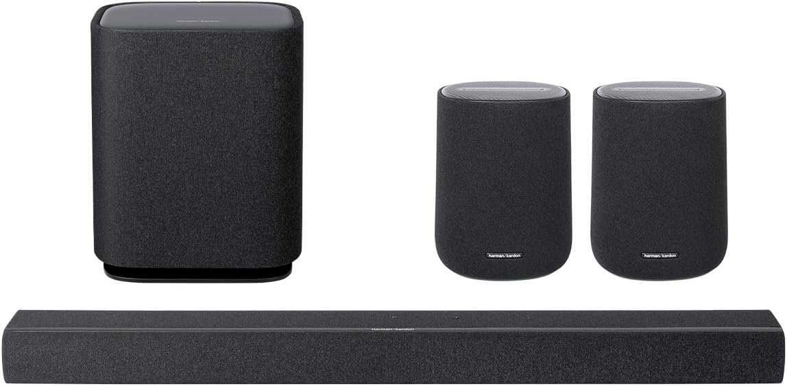soundbar subwoofer and speaker main front image