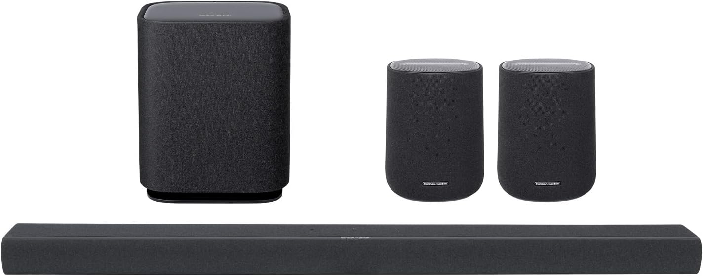 soundbar, subwoofer and speakers main image
