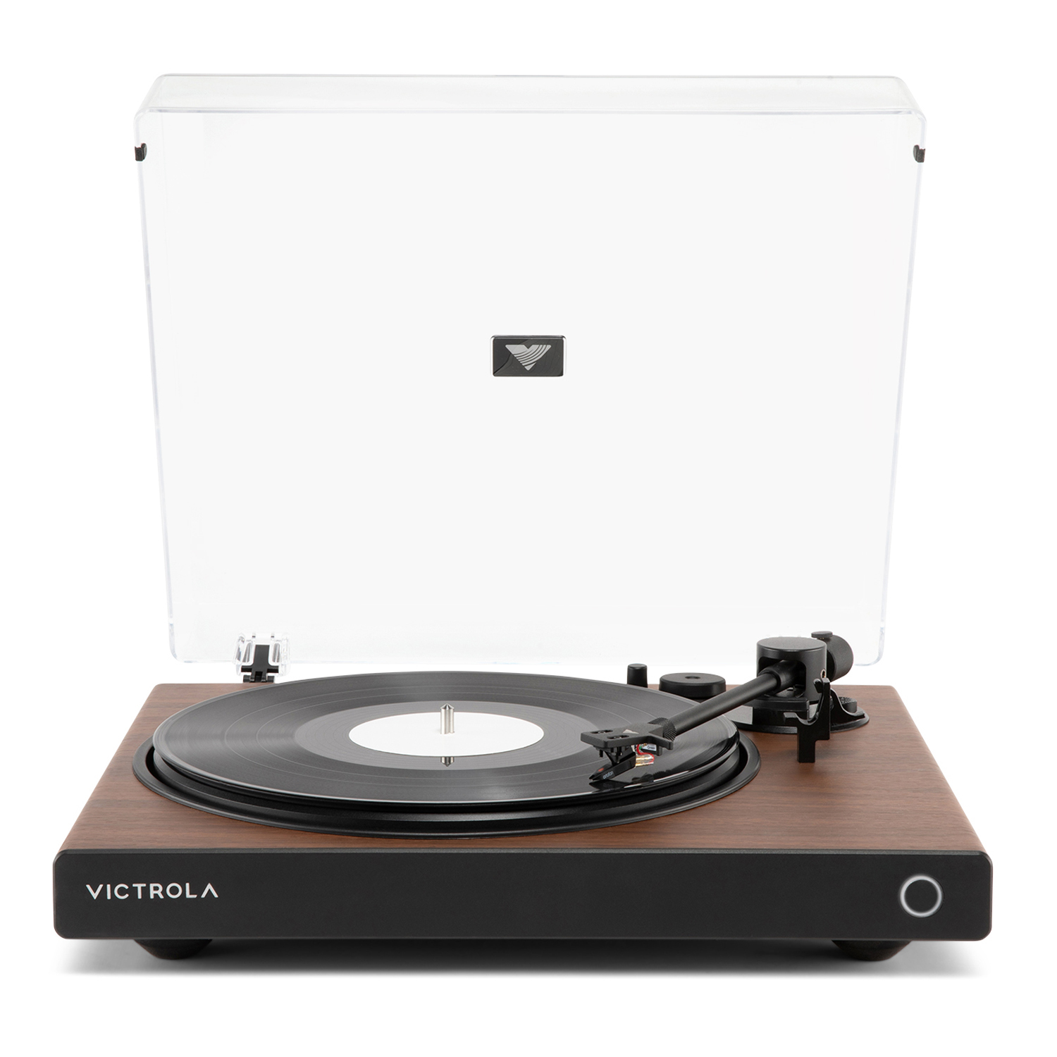 Victrola Wave Turntable (Walnut) - Front