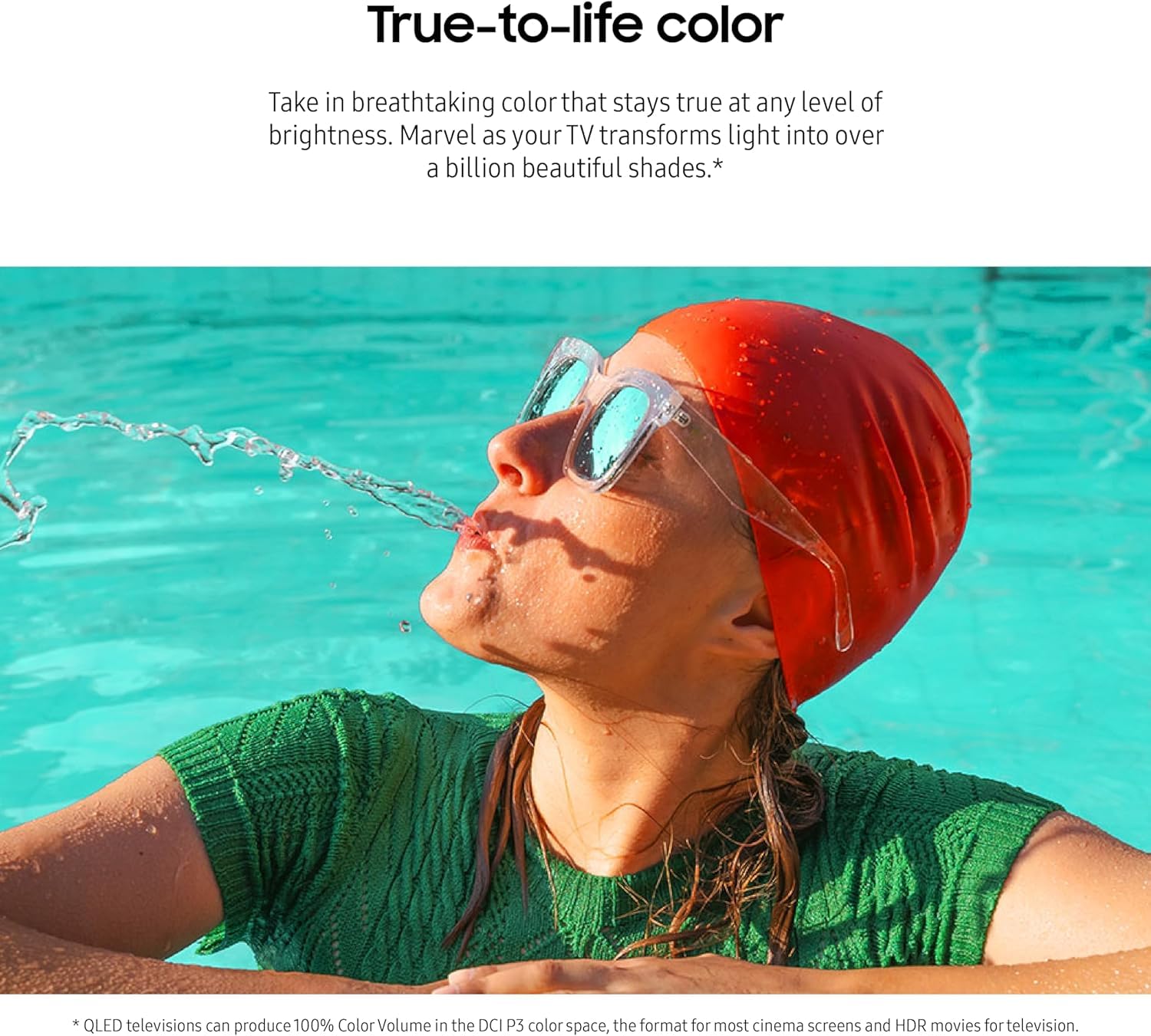 Image of TV's feature of true to life colors
