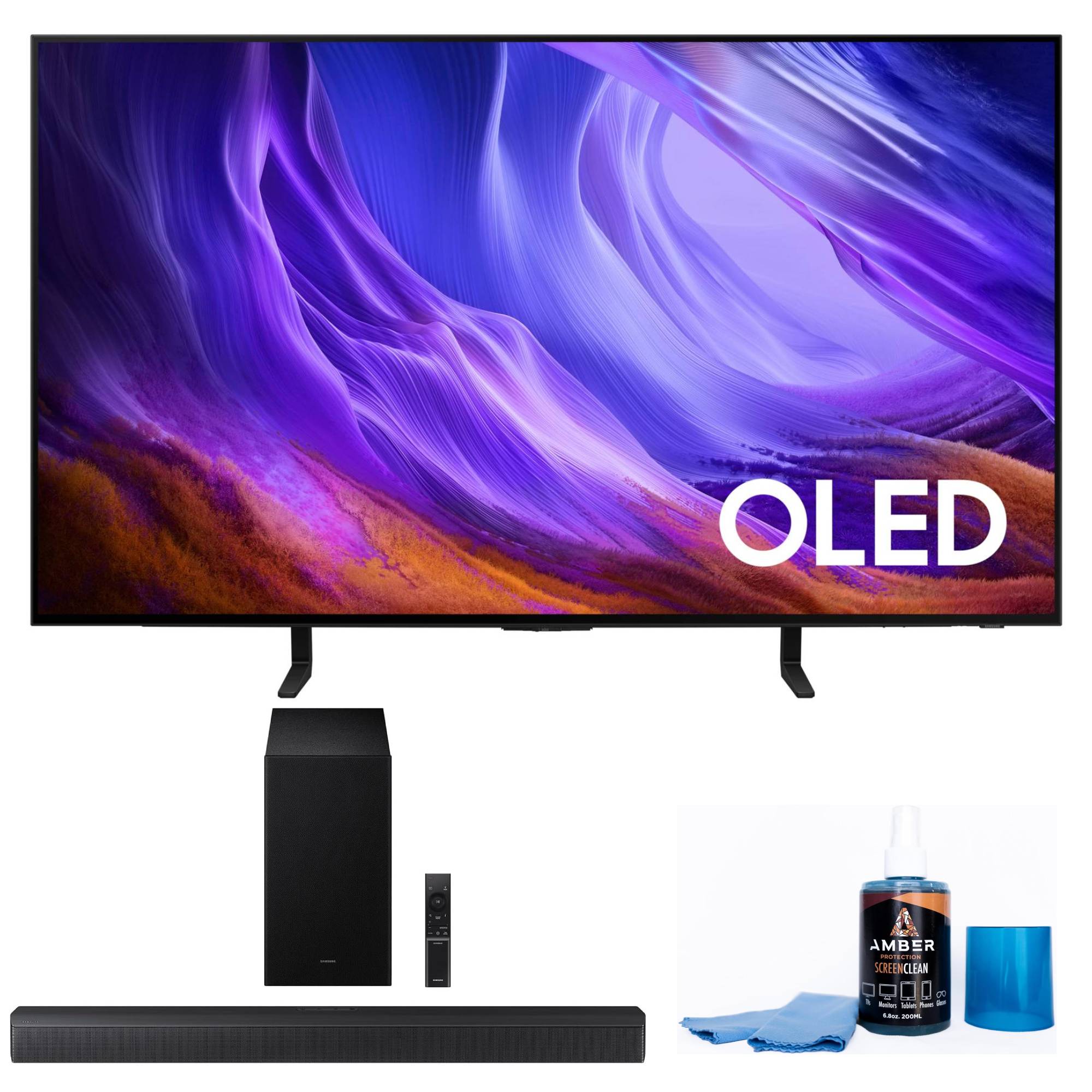 SAMSUNG BNDL_QN48S85HA-HWB630F-AMBER-SC 1
