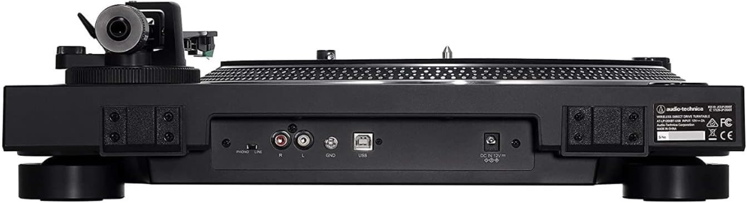 AT-LP120XBT-USB-BK side