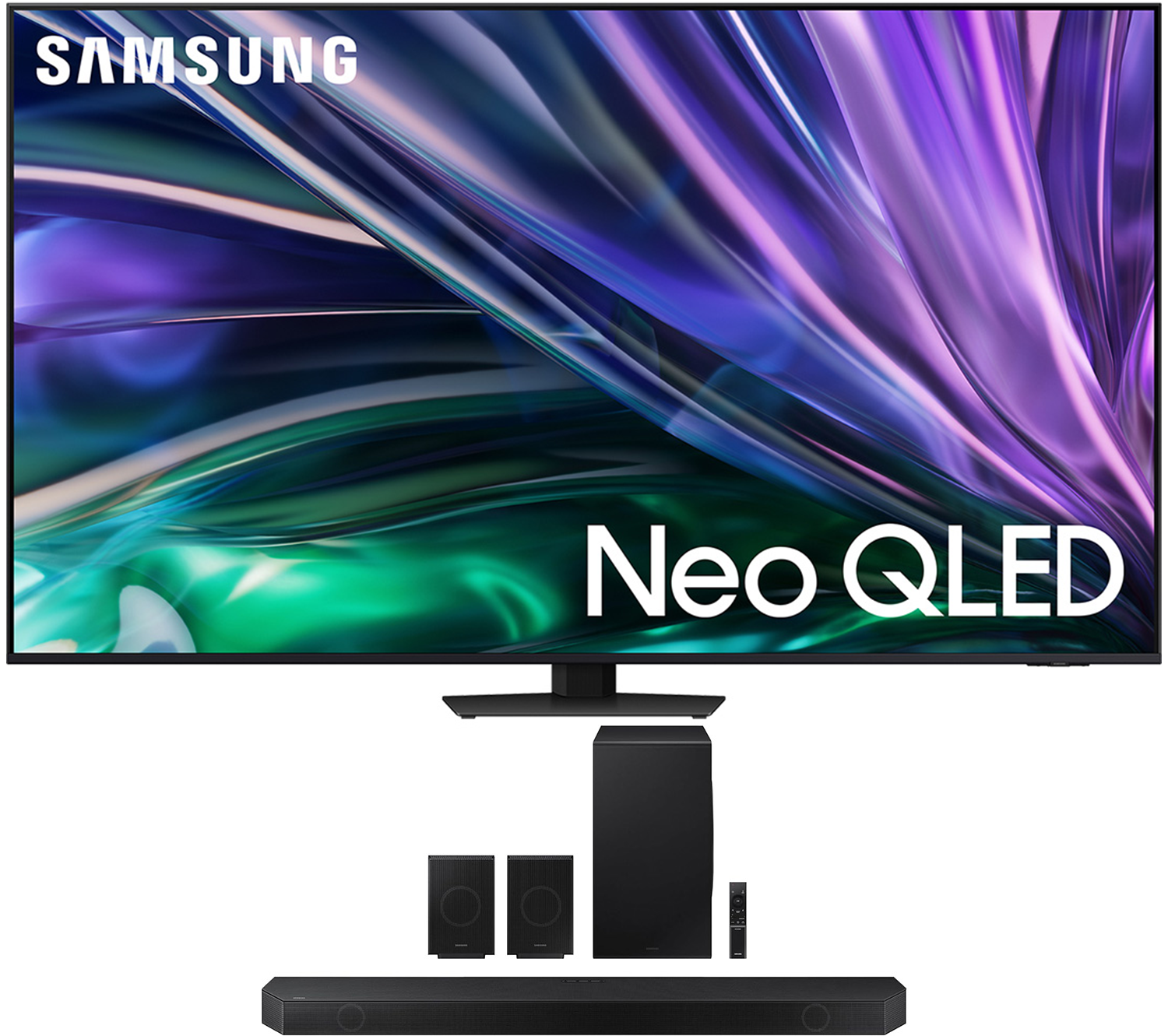 Main image of 75" QN85DB with Q990D Soundbar