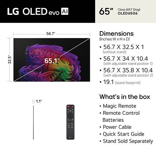 OLED65G6WUA