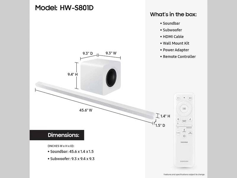 SAMSUNG BNDL_QN65LS03HE-HWS801D-SC 8