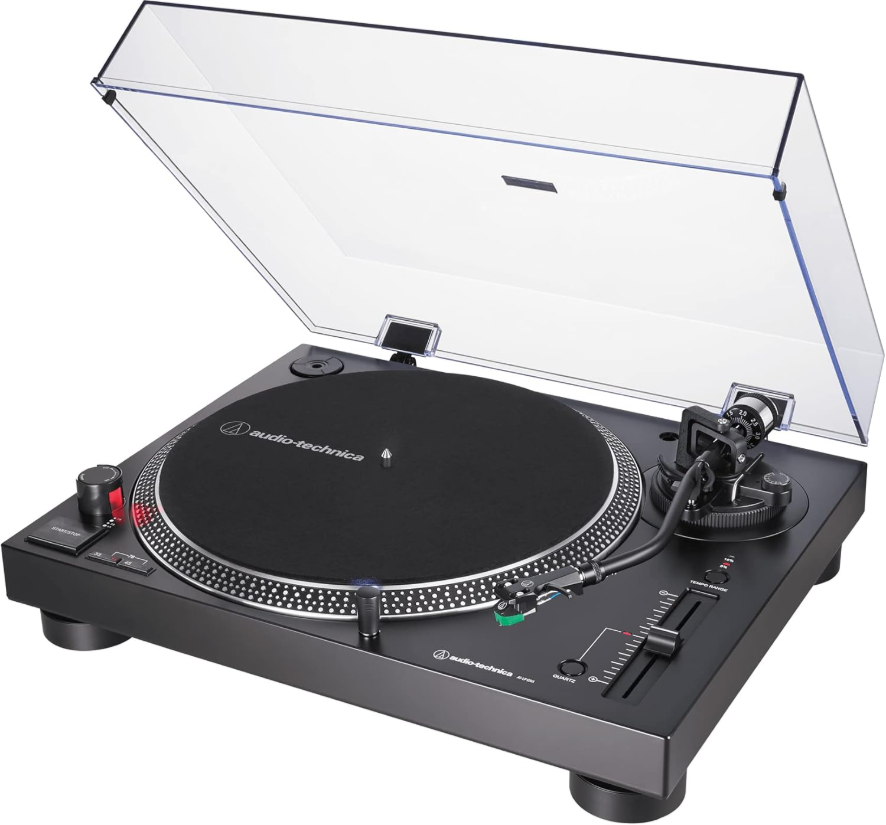 AT-LP120XUSB-BK angled