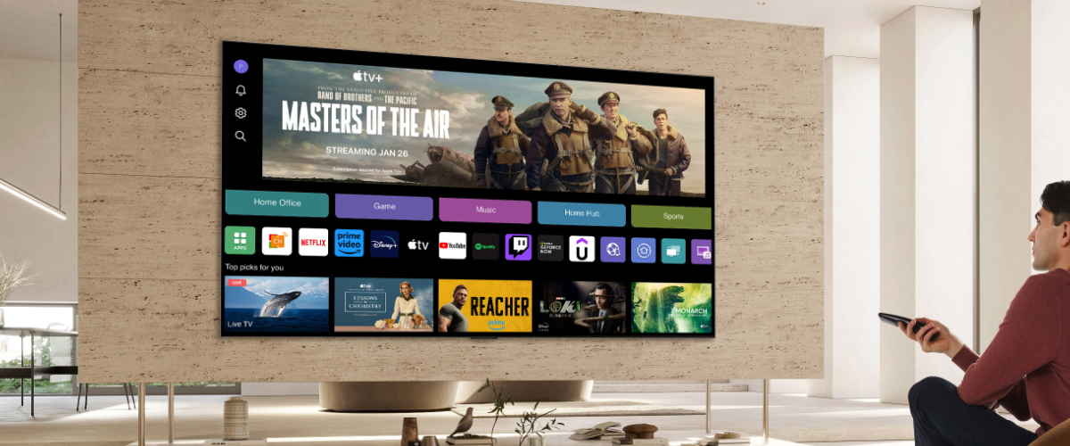 On-Wall Television Installation